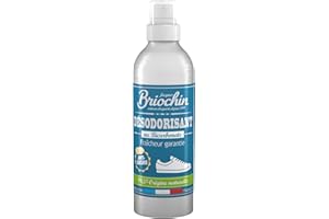 Jacques Briochin - Désodorisant chaussures au bicarbonate parfum citron 200ml