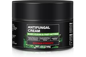 TEMVIEY Antifungal Cream Tea Tree Oil Anti Fungal Skin Cream Athlete's Foot Cream for Jock ltch Ringworm Natural Herbal Moisturizer for Itchy Skin Fast Relief 100g