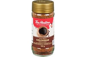Tim Hortons Premium Instant, Medium Roast Arabica Kaffe, 100 g Flaska