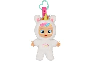 CRY BABIES CUTIES DREAMY Bambola di peluche Mini Bebè di Peluche, Perfetti Da Portare Sempre Con Te Bambini dai 3 anni in su