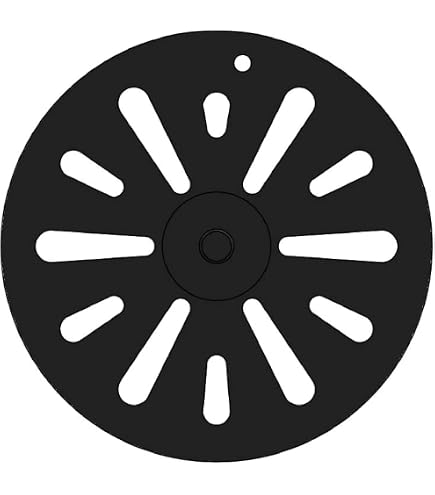 Produktbild von Kaminrost/Ascherost Rund 200 X 10 Mm Passend Für Contura ** Kaminöfen