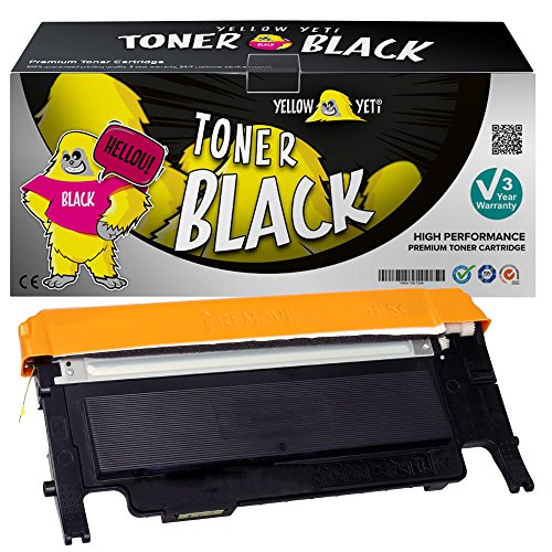 Yellow Yeti CLT-K4072S Negro 1500 páginas Tóner Compatible para Samsung CLP-320 CLP-320N CLP-325 CLP-325N CLP-325W CLX-3180FN CLX-3185FN CLX-3185FW CLX-3185N CLX-3185W [3 años de garantía]