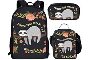 Coloranimal Fashion 3D Zoo Animal Printing Children School Bags
