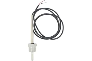 OTOMATICO 1/2 pollice 6mm sonda temperatura ntc 3950 ntc sensore di termistore con pozzetto inox 30 50 100 150 200 300 400 500mm (50mm)