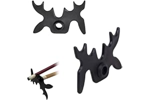 FIBOUND 2 Taco de Billar Snooker con Soporte Puente y Araña - Accesorios Profesionales para Jugadores - Compatible con La Mayoría de Tacos de Pool para Mejorar El Rendimiento