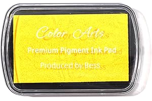 Desuibao Tampon Encreur pour Timbres, Tampons en Caoutchouc, Tampon Encreur Lavable pour Loisirs Créatifs, Tampon Encreur Permanent en Tissu pour Empreintes Digitales, Fabrication de Cartes