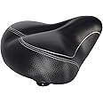 Big-Ben PU Foam Wide and Ergonomic Shape Soft Elastomer Cycle Seat Saddle for Adults and Elders Comfortable Saddle seat for Cycle