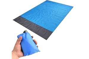 UOOCG Couverture de Pique-Nique en Nylon imperméable et Lavable - Couverture de Plage 140 x 200 cm