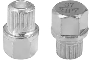 HAFRILY Felgenschloss für BMW X1 X3 X5 X6 X7 X-Serie, für BMW Diebstahlschutz Autoreifen-Sicherungsradmutter BMW Felgenschloss Radmutter (37/21PT)