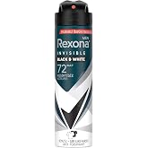 Rexona Men Erkek Sprey Deodorant Invisible Black &amp; White 150 ml