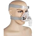 Universal Full Face Masks Comfortable Soft Cushion with Adjustable Straps Headgear, Medium