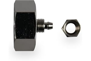 PURE ONE PureOne Wasseranschluss WA1 3/4 Zoll IG auf 1/4" Schlauch (6,4mm) für Wasserinstallation, Filter, Side by Side Kühlschrank, Osmose. Massive Bauweise mit Dichtung