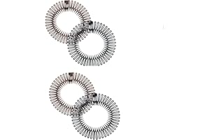 RY-EARL 4 Stück Full Circle Dehnbarer Kamm Kreisförmiger Plastik-Haarkamm Dehnbarer Haarkamm Kopfband Halter für Frauen Mädchen, 2 Farben