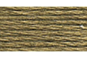 DMC 117-640 Hilo de algodón de Seis hebras para Bordar, Beige Muy Oscuro, Gris, 8.7 Yardas