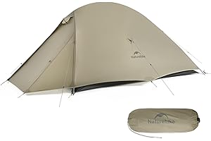 Naturehike Cloud Up Pro Tente 2 Personnes Tente de Camping Légère, Facile à Monter Tente Dôme Coupe-Vent & Imperméable pour Voyage en Extérieur Trekking