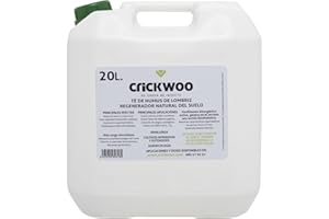 Crickwoo - Humus de Lombriz Líquido - 20L, Fertilizante Foliar, Abono Orgánico, Acelerador de Crecimiento y Floración para Plantas, Césped y Todo Tipo de Cultivos
