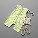 Baby Girl Newborn Summer Lemon Color Sleeveless Jumpsuit Romper