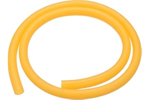 sourcing map Natural Látex Caucho Tubo Manguera 3/8"(10mm) ID 9/16"(14mm) OD 3.3pies Altamente Elástico para Equipo