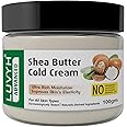 Luvyh Shea Butter Cold Cream And Winter Cream for Men and Women Dry, Oily Skin (100g) for Moisturizing, Hydrating, Whitening, Brightening, Noirishing for All Skin Types