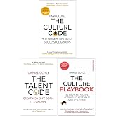 Daniel Coyle Collection 3 Books Set (The Culture Code, The Talent Code, The Culture Playbook)
