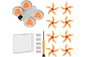 PIDYNX (Improved Version, Including Screws)-Drone Colorful Paddle Propeller for DJI NEO Silent Power Noise Reduction Replacement Traverser Wings Drone Accessories