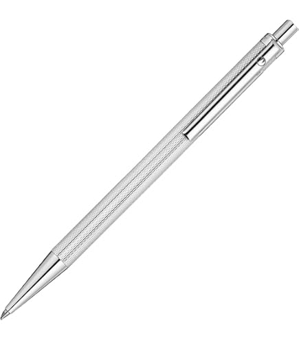 Penna A Sfera Caran D'Ache 849 Retrattile – Blu – Guscio In Alluminio Arancione E Argento – 1 Pezzo