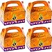 Produktbild German Trendseller® - 8 er Set Happy Halloween Boxen mit Henkel zum Befüllen  Geschenkebox mit Spinne  Kindergeburtstag  Mitgebsel  Gastgeschenk  Überraschungsboxen