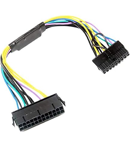 winwill 2 cavi adattatore per alimentatore ATX da 24 pin a 14 pin, per IBM A75 B75 Q75 Q77 M92P M93P