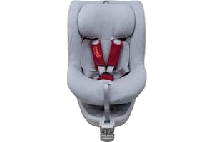 JYOKO Kids Housse pour siège Auto bébé en Coton Compatible avec Be Cool Nadò, Chicco 2 Easy (Grey Stone)