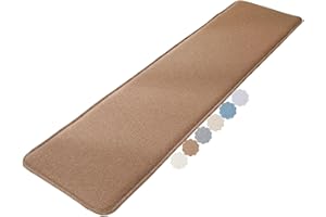 uyeoco Sitzbankkissen Outdoor & Indoor – 120/130/160/180 x 30/35/40/50 cm – rutschfeste Sitzauflage für Gartenbank, Terrasse, Erkerbank, Schaukel oder Veranda (2-3 Sitzer)(Kaffee,30x120cm)