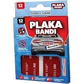 Badem10 Bondit Ara&ccedil; Plaka G&uuml;&ccedil;l&uuml; Yapıştırıcı 3M Yapıştırma &Ccedil;ift Taraflı Bant Bandı 95mm X 35mm BND01069530