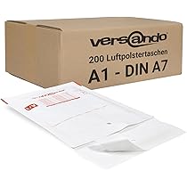 200 Padded Bubble Mailers – #5 Size 10.5x16 Inches, Inner - Foto 8