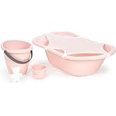 BABYJEM 439 Banyo Seti 5 Par&ccedil;a Pembe