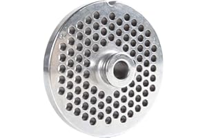 REBER PIASTRA TRAFILA PIASTRA TC. 32 D. 6 ACCIAIO TEMPERATO NON INOX per tritacarne elettrico n.32 diametro fori:6 millimetri