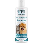 Muvicado Kedi K&ouml;pek Parazit Şampuanı Bit Pire Parazit Kene Damlası Tarağı Tasması İle Kullanım