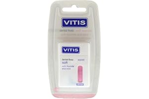 Vitis dental floss soft waxed with fluoride and mint by Vitis