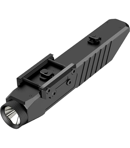 DEFENTAC Lampe De Poche Tactique Avec Fonction Stroboscopique Pour