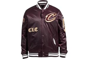 Pro Standard Herren NBA Old English Pro Satin Yd Rib Jacket Jacke
