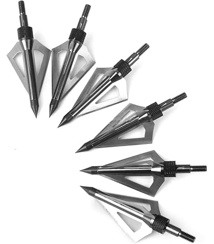 Punte Acciaio 12 Punte Da Caccia Per Arco E Balestra - 100 Grani, 3 Lame Affilate | Alluminio E Acciaio Balestra Da Caccia Professionale 400 Libbre - Foto 11