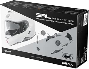 Sena SRL, Shoei Neotec II, microfono e cuffie, Bluetooth 4.1, Shoei Rider  Link : Amazon.it: Elettronica