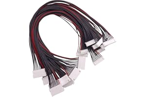 YIXISI 10 Pezzi 8S 30cm JST-XH Cavo di Prolunga, Cavo di Prolunga di Ricarica Dell'equilibrio Adattatore per il Collegamento di Motore, Batteria e ESC, LED