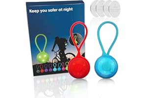 BTDZDD Blinklicht,Led Blinklicht, Reflektoren Kinder/Blinklicht Schulranzen/Leuchtanhänger Hund/Schulranzen Licht, für Kinder, Jogger, Haustiere und Radfahrer