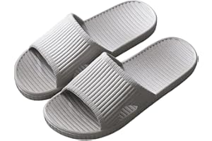 JIJIe Shower slipper,Slippers for Women bathroom or indoor use, anti-slip