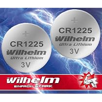 Camelion CR1225 Lithium Knopfzelle – 3V, 50mAh, Für Autoschlüssel, Taschenrechner & Mehr