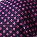 HiCollie Womens Cute Polka Dot Printed Double Layer Waterproof Shower Cap, Navy