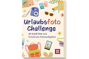 GROH VERLAG Urlaubsfoto-Challenge: 50 Karten mit kreativen Fotoaufgaben | Für Urlaub und Reise, besondere Fotoideen für unvergessliche Erinnerungen