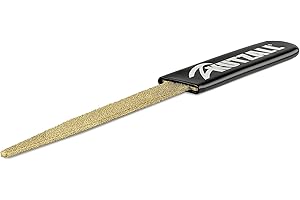 Kutzall Escofina de Mano Original de 6" - Fino, Escofina Madera Con Mango Ergonómico de Agarre Suave, Recubrimiento Abrasivo de Carburo de Tungsteno - 11" (279,4mm) de Longitud Total - WD6170