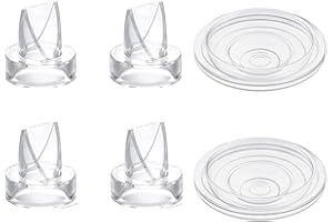 TOVVILD Duckbill Ventile Silikon Membran Kompatibel mit momcozy tragbare Brustpumpe, ersetzen momcozy S9 Pro S12 Pro Pumpenteile/Zubehör (6-teiliger Satz)
