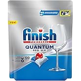Finish Quantum &Ouml;zel Seri 100 Kaps&uuml;l Bulaşık Makinesi Deterjanı Tableti (1 x 100 Kaps&uuml;l)