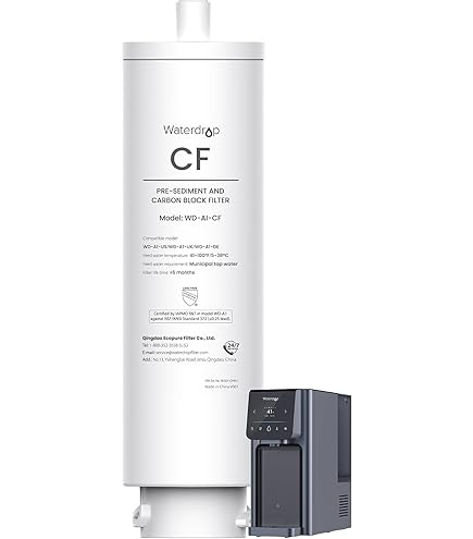 Waterdrop G3P600 RO-systeem - Hoog efficiënt systeem voor omgekeerde osmose